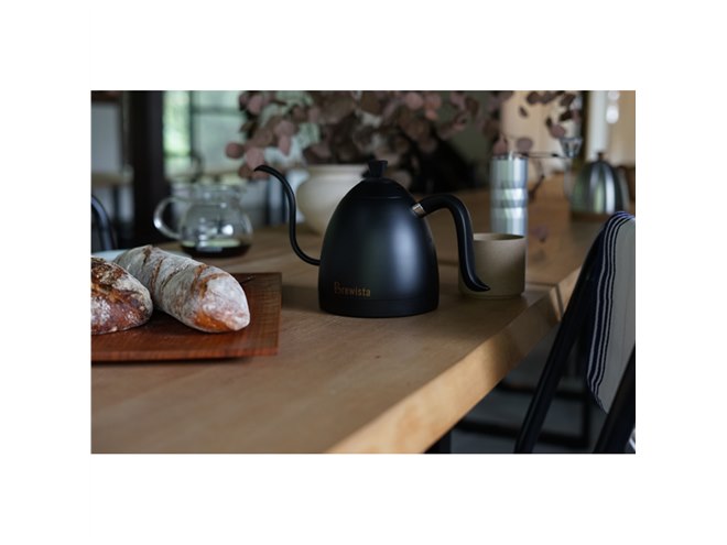 brewista 電気ケトル ブラック Amazon | Brewista Artisan Gooseneck Variable Kettle 0.6L