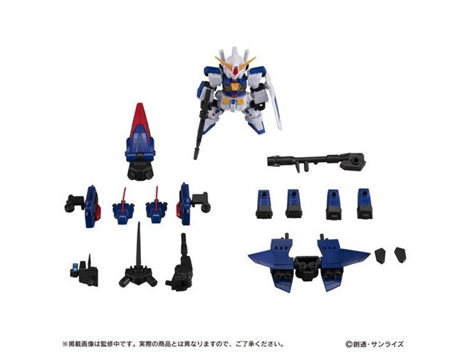 MOBILE SUIT ENSEMBLE EX24 F90 A＆P装備セット バンダイ、A＆P装備を換装できる「MOBILE SUIT ENSEMBLE EX24
