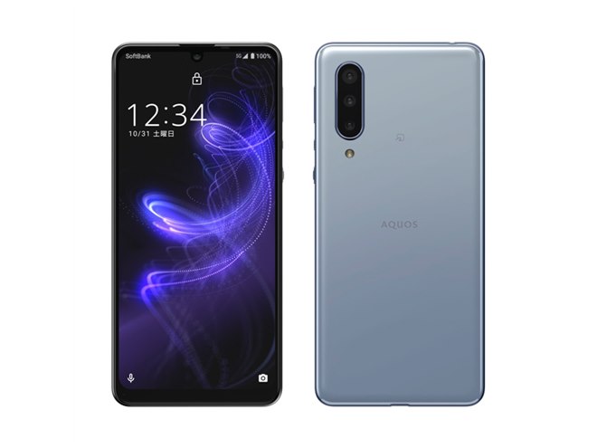 AQUOS zero5G basic ブルー B57 ソフトバンク、ハイレスポンスモード搭載の5Gスマホ「AQUOS