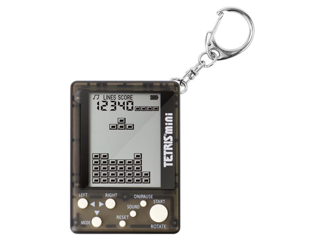 microUSB充電に対応、公式製品「テトリスミニ」が税別1,500円で発売