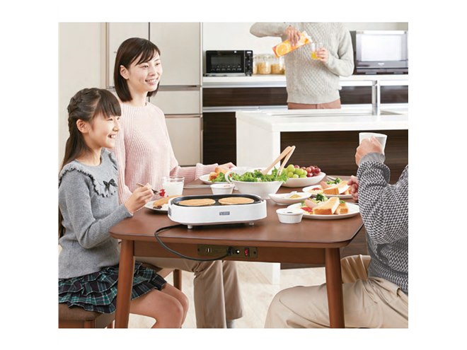 ヤマダ電機、USBポート×2基装備の「布団レスこたつ座卓」など - 価格.com