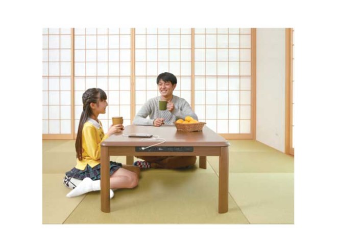 ヤマダ電機、USBポート×2基装備の「布団レスこたつ座卓」など - 価格.com