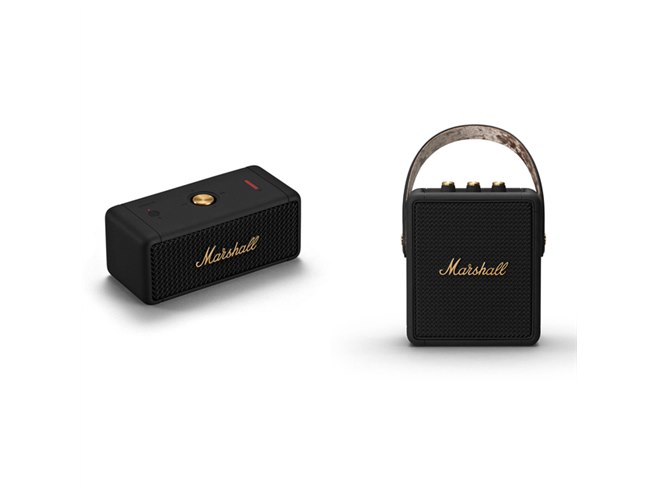Marshall、「Emberton」と「STOCKWELL II」に新色の「Black and Brass