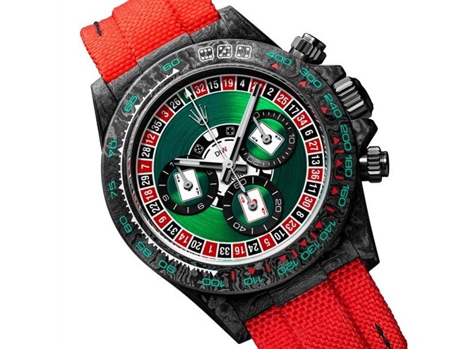 カジノがモチーフ、ロレックスをベースにした「Lucky Player」が