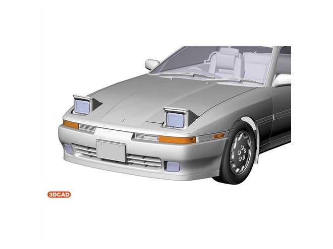 ハセガワ、完全新金型で再現した「スープラ A70 3.0GTターボリミテッド
