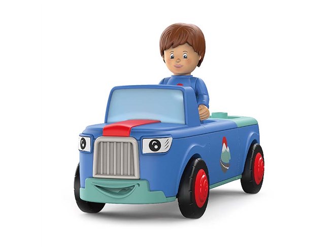 1歳半から遊べる低年齢の子ども向けのミニチュア・カー「Toddys