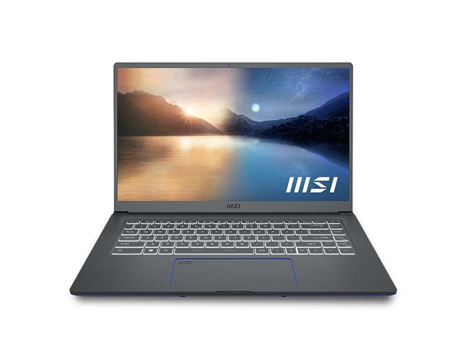 MSI、第11世代Coreや新ロゴを採用した15.6型ノートPC「Prestige