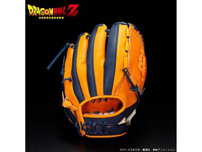 バンダイ×ミズノ、「ドラゴンボールZ」の軟式野球グラブやサイヤ バンダイ×ミズノ、「ドラゴンボールZ」の軟式野球グラブやサイヤ