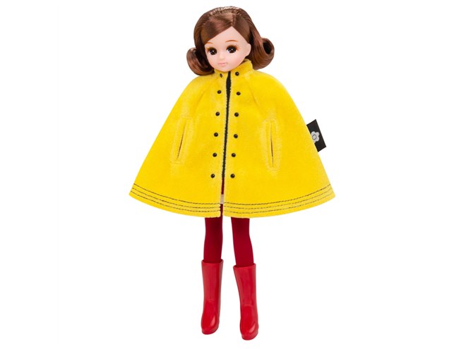 1960年代「MARY QUANT」を着こなしたレトロなリカちゃん、数量限定で 