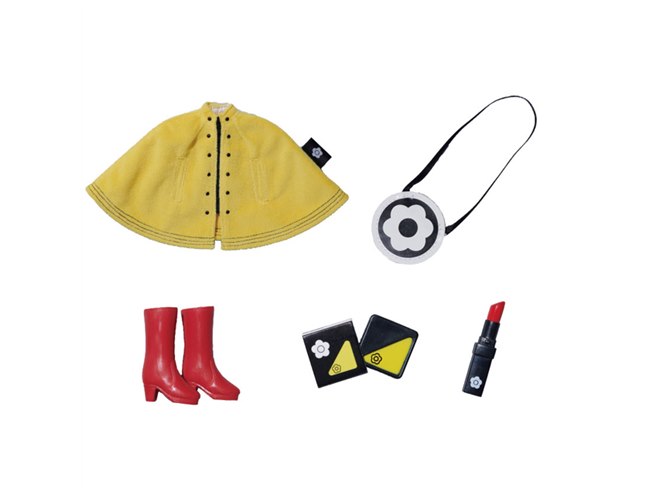 1960年代「MARY QUANT」を着こなしたレトロなリカちゃん、数量限定で