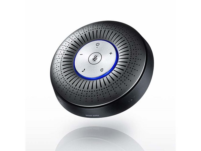 サンワ、360度全方向の声を拾える会議用スピーカーフォン「MM-BTMSP1
