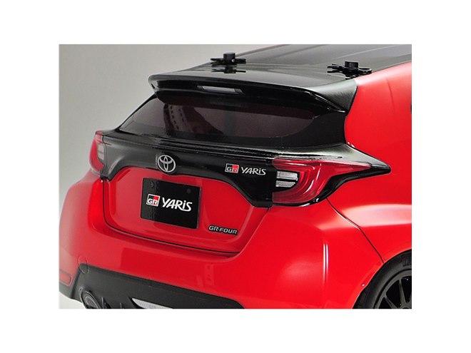タミヤ、電動RCカー組み立てキット「1/10RC トヨタ GRヤリス（M-05