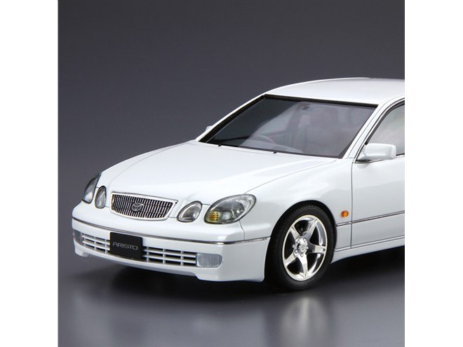 AOSHIMA、トヨタ「JZS161 アリスト V300」前期/後期の選択式キット