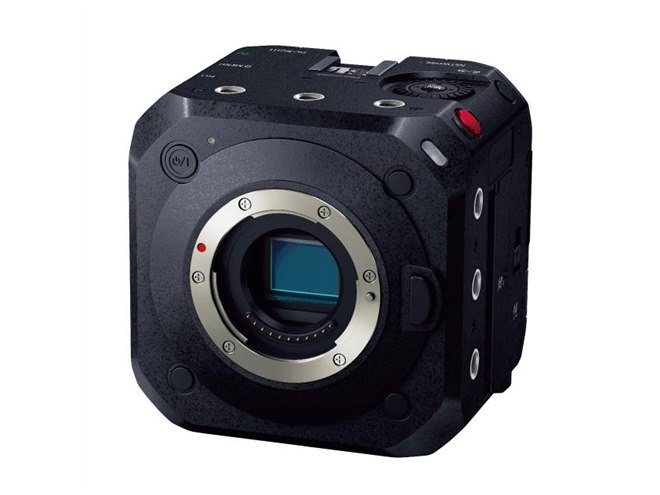 美品 Panasonic LUMIX DC-BGH1 業務用ビデオカメラ本体 パナソニック、ボックススタイルを採用したミラーレスカメラ