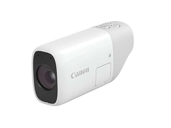 Canon PowerShotZOOM ホワイト ズーム機能付き キヤノン、“観ると撮るを一体化”した「PowerShot ZOOM」の発売を