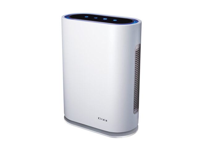 Kirala、放電式オゾン発生システムを採用した空気清浄機「Aria」など