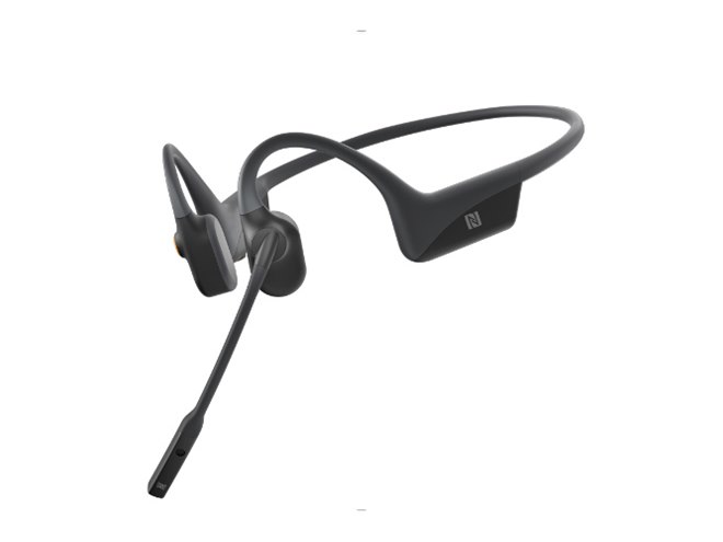 【使用1ヶ月】AFTERSHOKZ ワイヤレスヘッドセット Aftershokz、ノイズキャンセリング・ブームマイク搭載の骨伝導