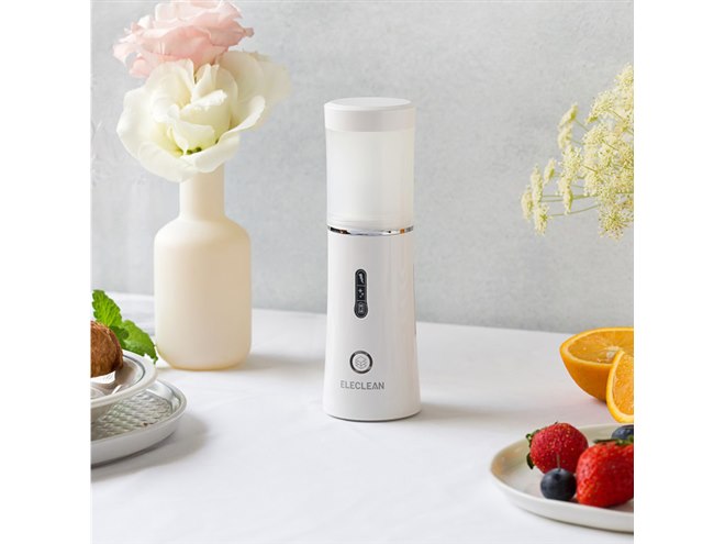 eleclean 携帯用除菌水製造機 ルナクリエイト、水道水を使った「エルクリーン 除菌水生成機」の取扱