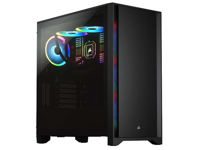 Corsair、強化ガラスパネルを搭載したE-ATX対応ミドルタワーPCケース「4000D」 - 価格.com