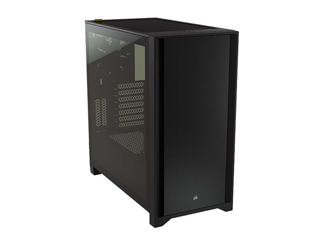 Corsair、強化ガラスパネルを搭載したE-ATX対応ミドルタワーPC