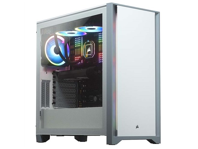 Corsair、強化ガラスパネルを搭載したE-ATX対応ミドルタワーPC
