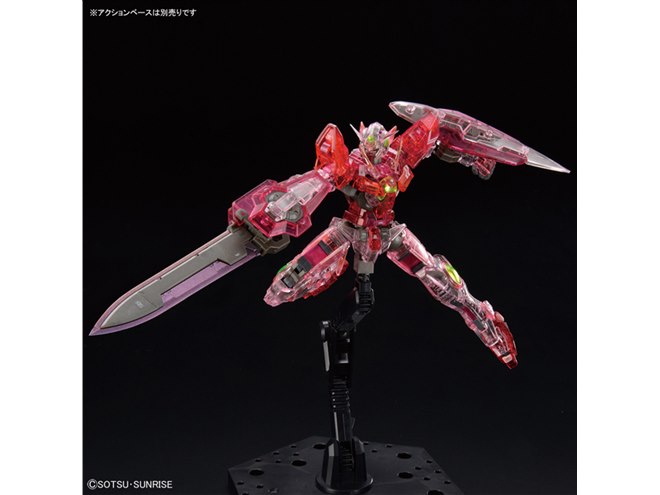 バンダイ、限定ガンプラ「RG 1/144 ガンダムエクシア トランザムクリア