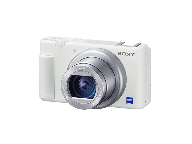 SONY ZV-1 コンパクトデジタルカメラ ホワイト ソニー、Vlog撮影向け「VLOGCAM ZV-1」に“統一感のあるホワイト