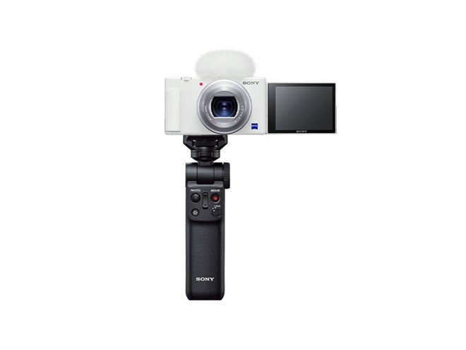 ソニー、Vlog撮影向け「VLOGCAM ZV-1」に“統一感のあるホワイト