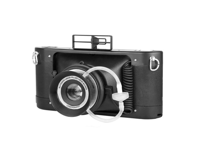 パノラマカメラ コーヒーや緑茶を注入して刺激的な撮影」サットンレンズ搭載35mm