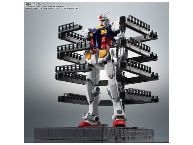 YOKOHAMA“動くガンダム”の展示風景を机上で再現できる「魂STAGE ACT.G