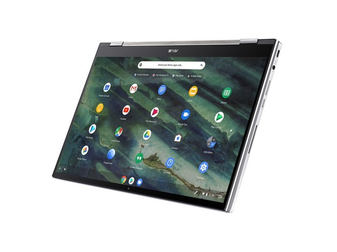 ASUS、第10世代Core搭載のフリップ式モデル「Chromebook Flip C436FA