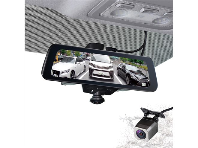 セイワ、前方360度録画機能を備えた電子ミラー型ドライブ