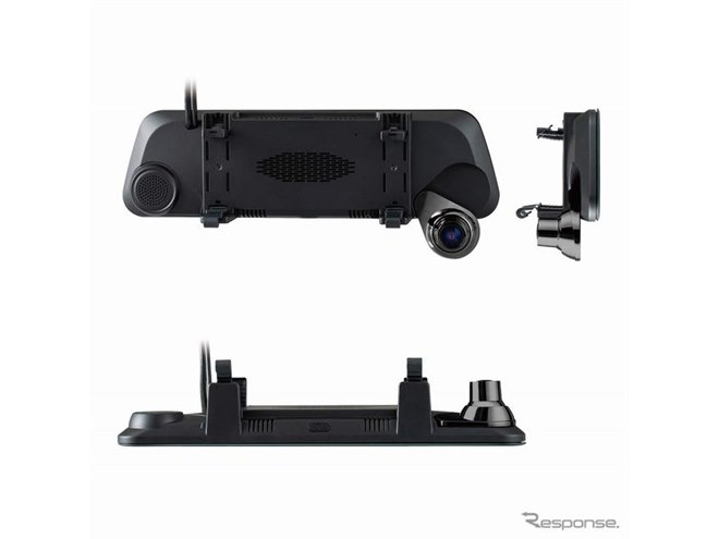 前後フルHDドライブレコーダー付き電子ミラー 前後フルHDドラレコ付き電子ルームミラー発売、あおり運転対策と
