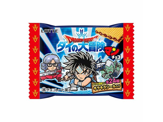 ロッテ、「ドラゴンクエスト ダイの大冒険」と「ビックリマン」の