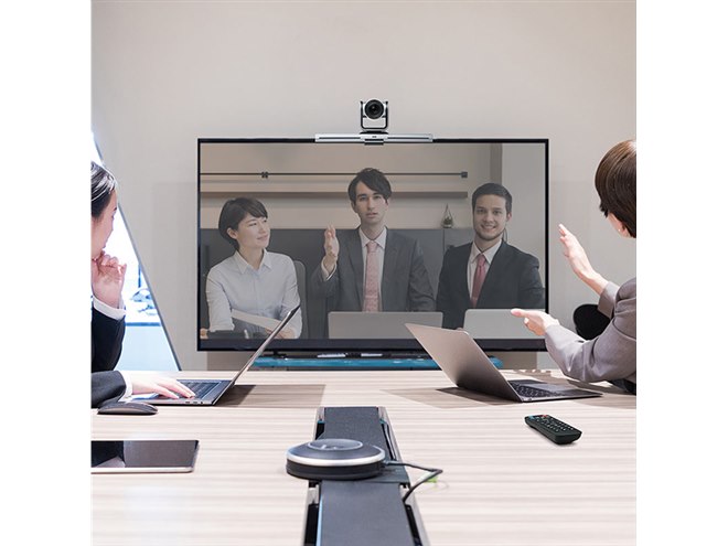 サンワ、光学10倍ズームレンズを搭載した会議用カメラ「400-CAM082