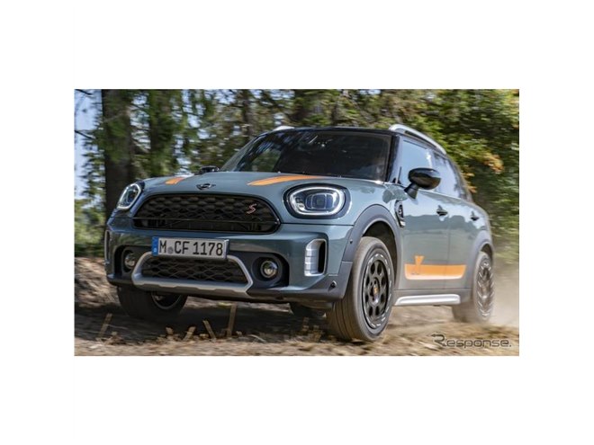 【再大幅値下げ】ミニクーパー　クロスオーバー ラリー　ミニカー コンパクトSUV「ミニ クロスオーバー」をハセガワがキット化！ルーフに