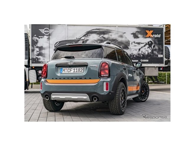 MINI クロスオーバー にダカールラリー優勝のノウハウ投入、「Powered