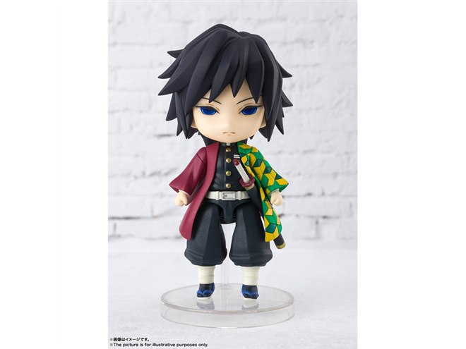 鬼滅の刃」より、手のひらサイズの伊之助＆義勇が「Figuarts