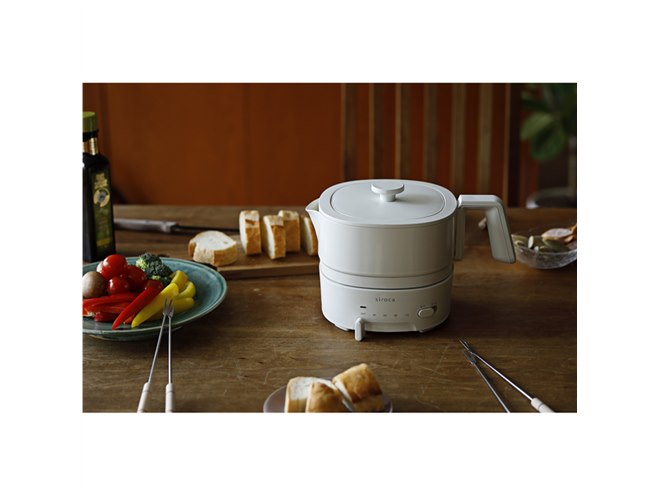 シロカ、なべモードを搭載した「おりょうりケトル ちょいなべ SK-M251