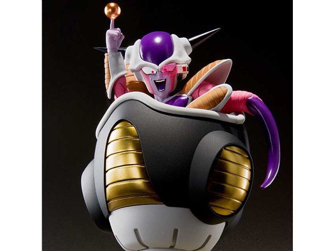 フリーザ第一形態＆フリーサホッドSHF 鳥山明氏監修「S.H.Figuarts フリーザ 第一形態＆フリーザポッド」の