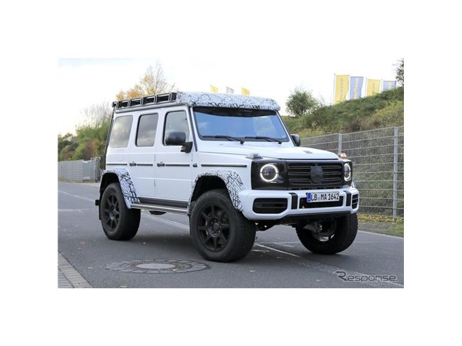 最高峰の Gクラス、年内登場か？『G500/G550 4x4スクエアード