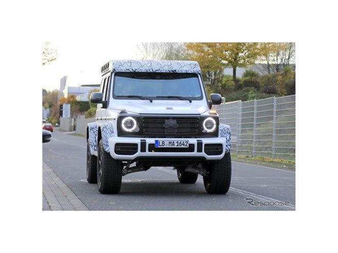 最高峰の Gクラス、年内登場か？『G500/G550 4x4スクエアード』後継車