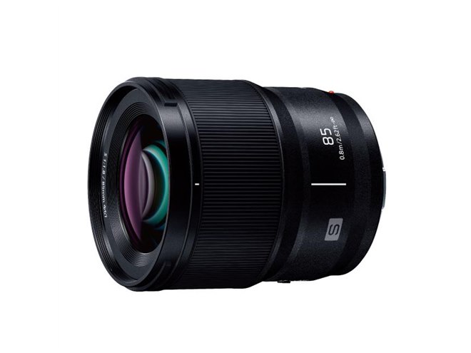 パナソニック、Lマウント用中望遠単焦点レンズ「LUMIX S 85mm F1.8