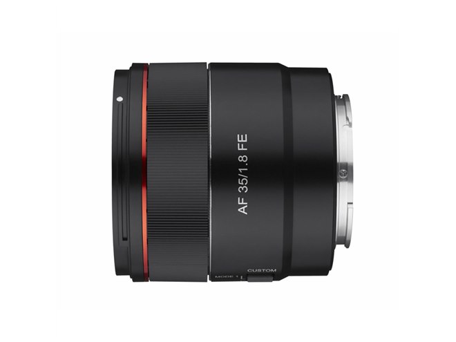 49,800円、サムヤンの単焦点AFレンズ「AF 35mm F1.8 FE」が11/20発売