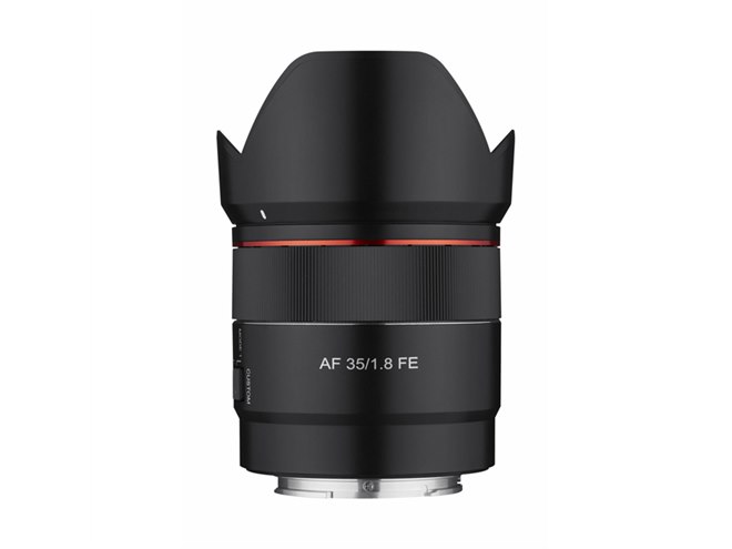 49,800円、サムヤンの単焦点AFレンズ「AF 35mm F1.8 FE」が11/20発売