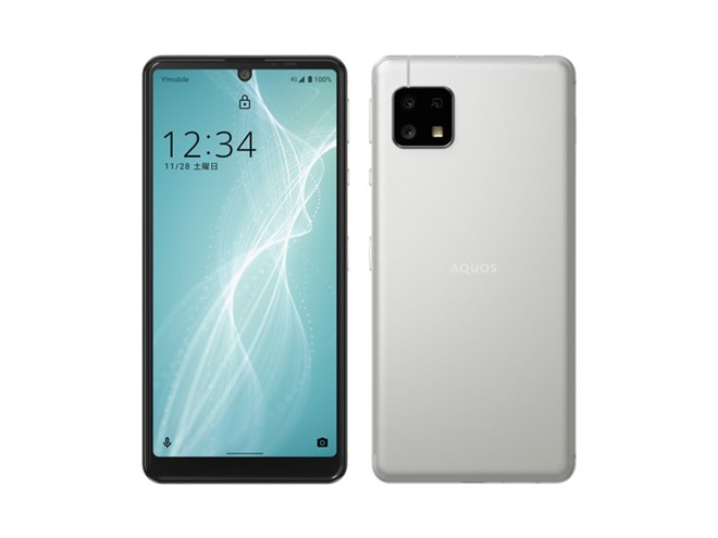 ワイモバイル、4570mAhバッテリー搭載「AQUOS sense4 basic」を