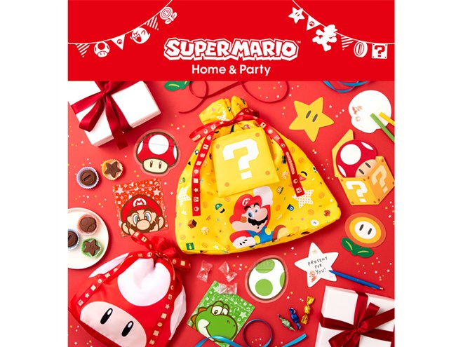 任天堂、「スーパーマリオ ホーム＆パーティグッズ」を2020年冬に発売