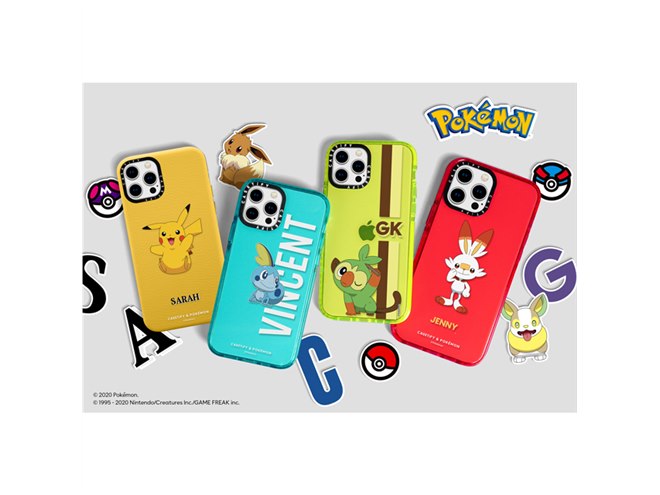 CASETiFY、ガラル地方のポケモンを加えた「CASETiFY & Pokemon」第2弾