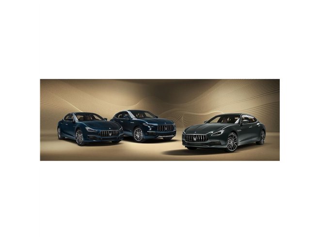 マセラティの「ギブリ」「レヴァンテ」「クアトロポルテ」に限定車