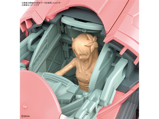 新サクラ大戦」幻の機体“霊子戦闘機・試製桜武（天宮さくら機）”がHG